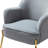 Cleo 26" Wide Contemporary Chair with Recessed Arms-530174134