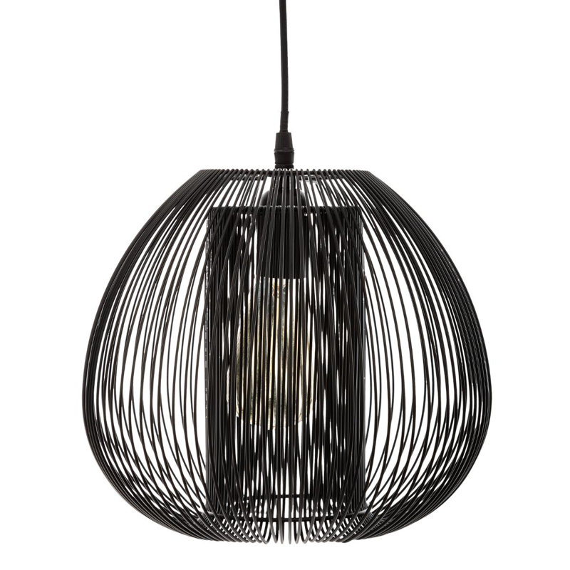 Searles 1 - Light Unique/Statement Pendant, Black