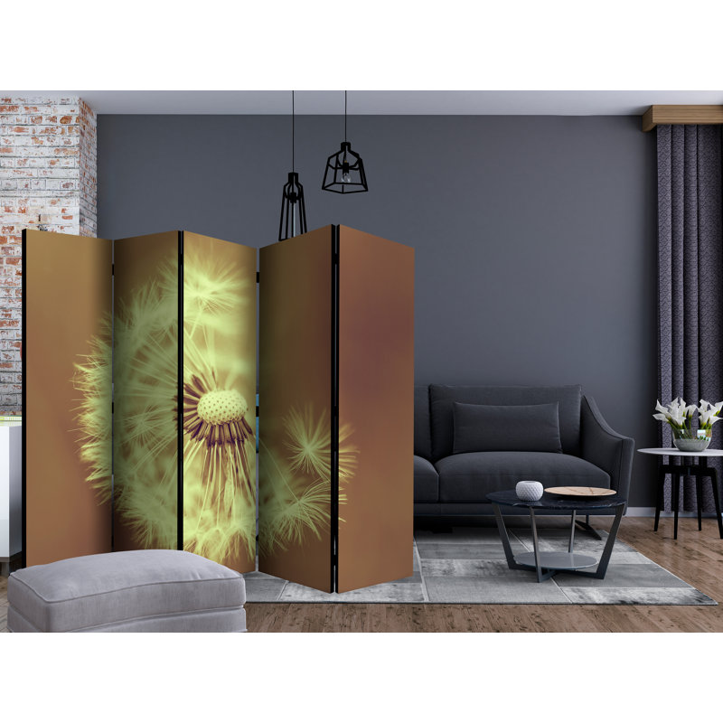 Harutiun 225cm W x 172cm H 5 - Panel Folding Room Divider