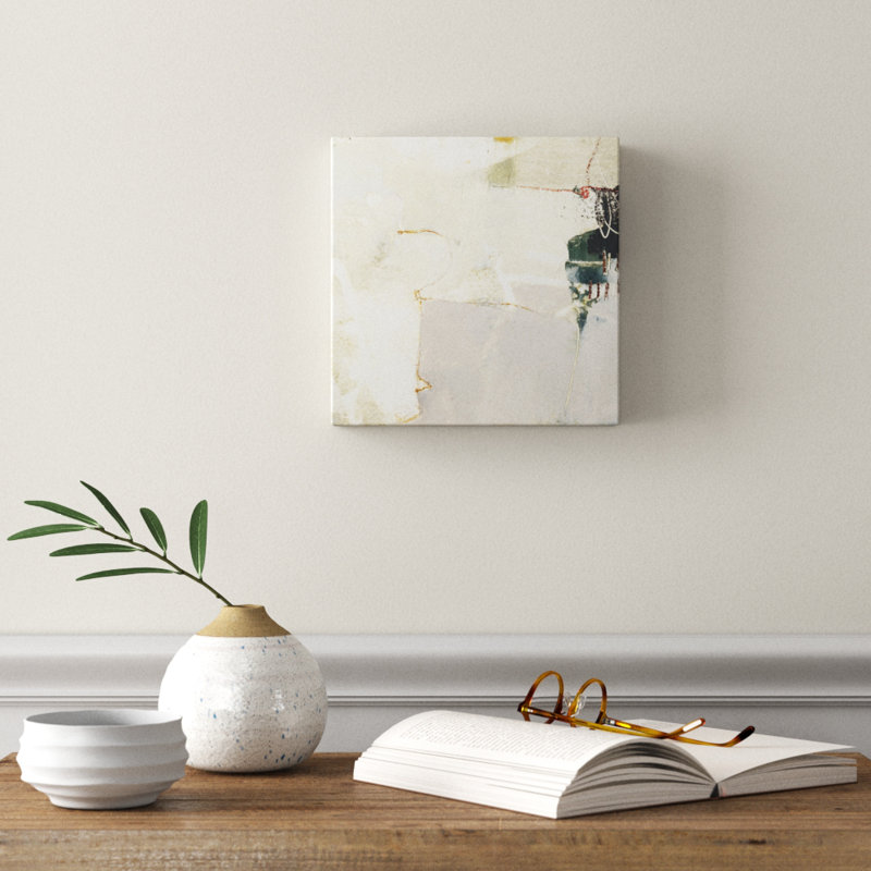 «Pique IV», peinture sur toile, H 10 po x l 10 po x P 1,5 po, Toile tendue