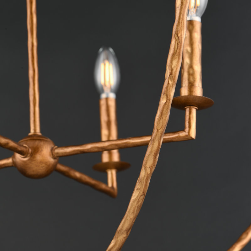 Martel-Multi-Light Pendant, Etruscan Gold