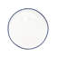 Canvas Home Abbesses Colored Rim Porcelain Appetizer Plate-16786000