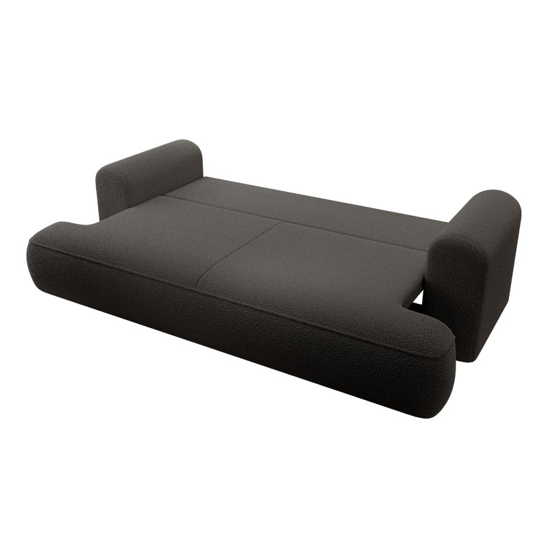 Blendi 3 Seater Sofa, Dark Grey Boucle