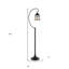 Lampe sur pied 63 po bronze