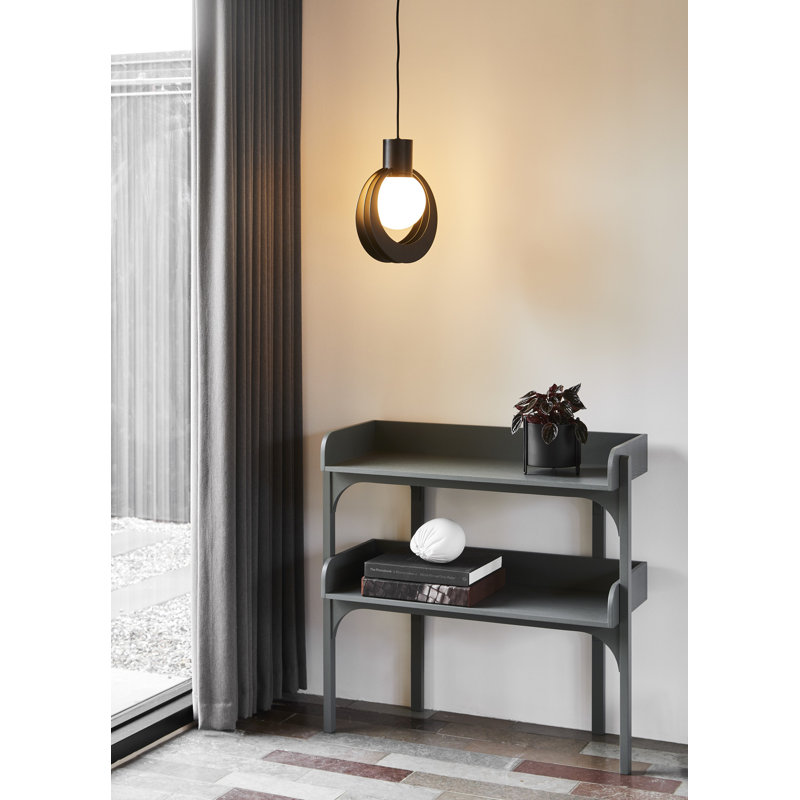 Pidestall Planter (Small), Black