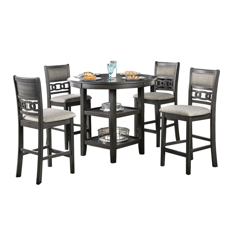 Rotterdam 4 - Person Pedestal Dining Set