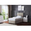  Upholstered Panel Divan Bed with Headboard-6431172-6431173-228631565