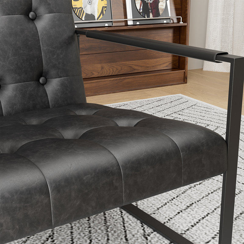 Chaise d'appoint avec repose-pieds