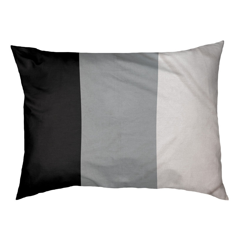 Coussin Oakland, Grand (l 50 po x P 40 po x H 7 po), Argent
