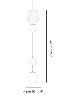 Oto 1 - Light Pendant, White