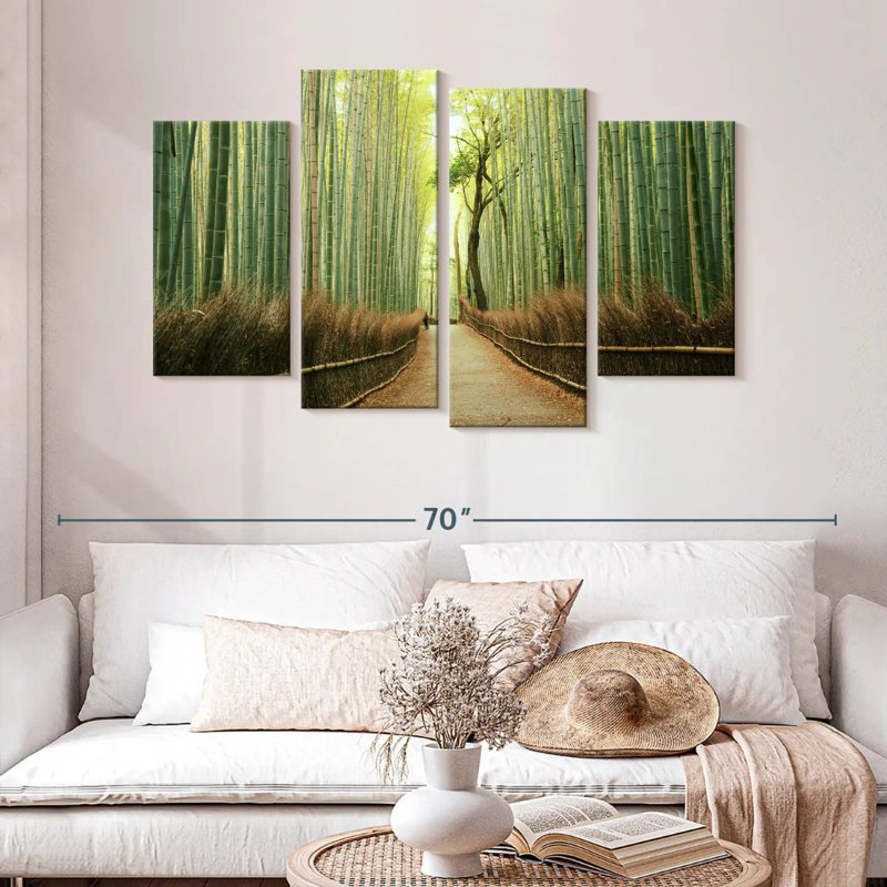 Alvord Arashiyama Bamboo Lane, H 32 po x l 52 po
