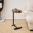 2-Pieces C-Shaped Side Table, C Shaped End Table, Side Table For Couch And Bed, Small Side Table For Small Spaces-1882361547