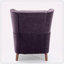 Chenille Wingback Recliner Chair-1605115964