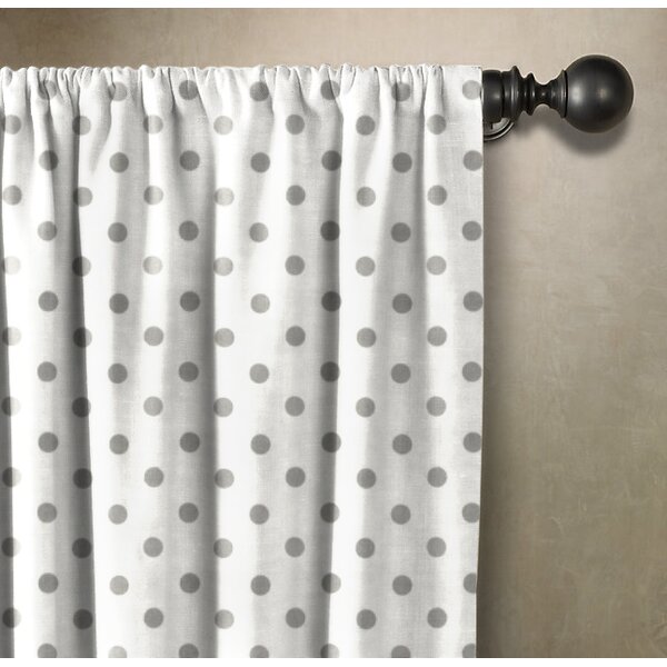 Harriet Bee Jaimie 100% Cotton Room Darkening Curtain Panel | Wayfair