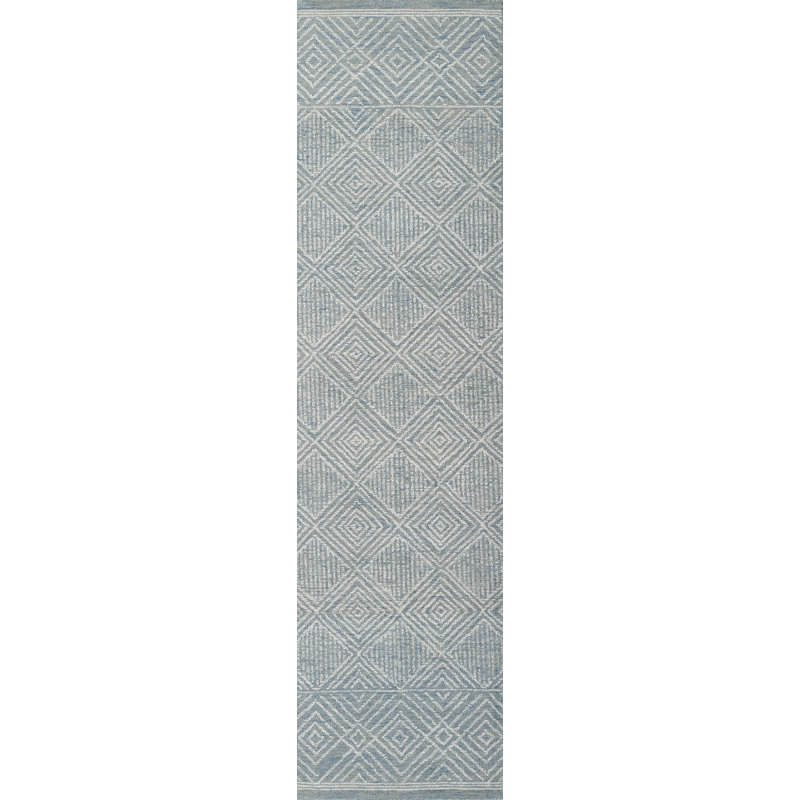 Bathesda Wool Geometric Indoor Rug, Runner 2' x 8'
