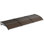 Auvent de porte d'extérieur transparent transparent 100 x 300 cm avec couvercle en polycarbonate transparent, supports en plastique pour la protection contre les rayons UV / pluie / neige / soleil