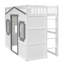 Lit mezzanine simple avec échelle-133239047-133239051