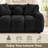 64.7" Teddy Upholstered Bubble Tufted Loveseat Sofa-1335825113