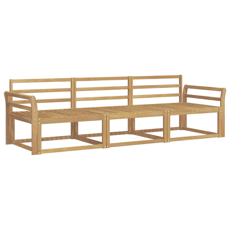 254cm Wide Patio Sectional Set