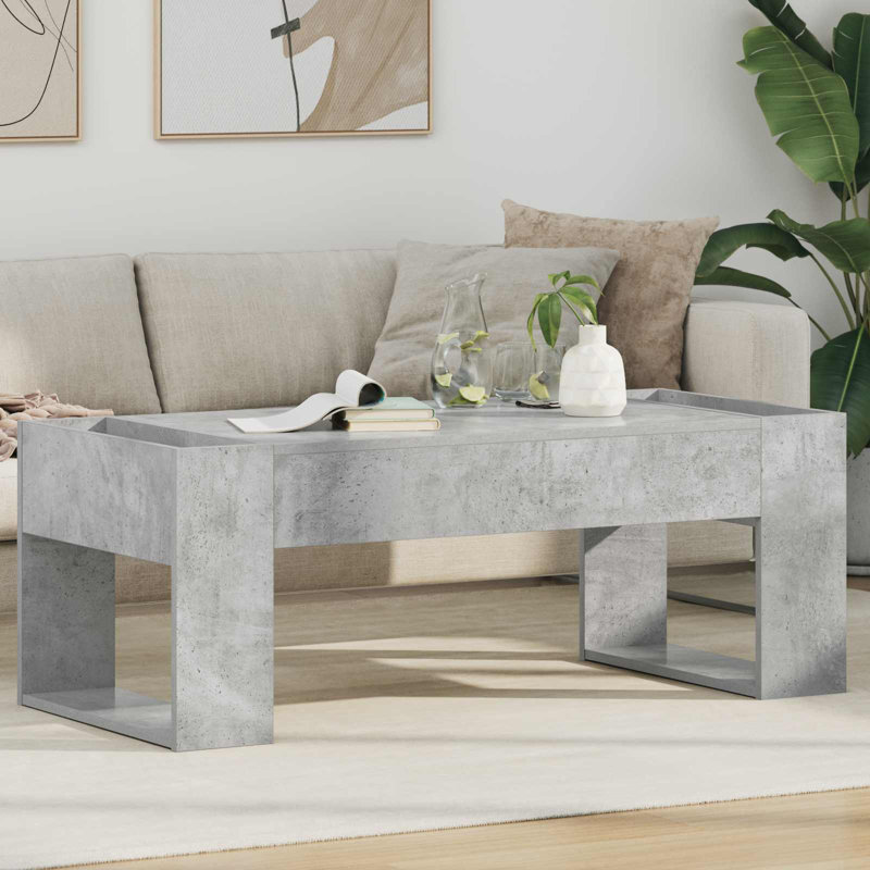 Coffee Table, Concrete Grey