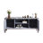 60" Mirrored TV Stand With Crushed Diamond Glass Doors - Modern Media Entertainment Center For Living Room, Adjustable Storage TV Console Table For 65-Inch TV