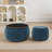 Round Storage Ottoman, 2 In 1 Function, Work As End Table And Ottoman,with Small Seat-106905963-106905966