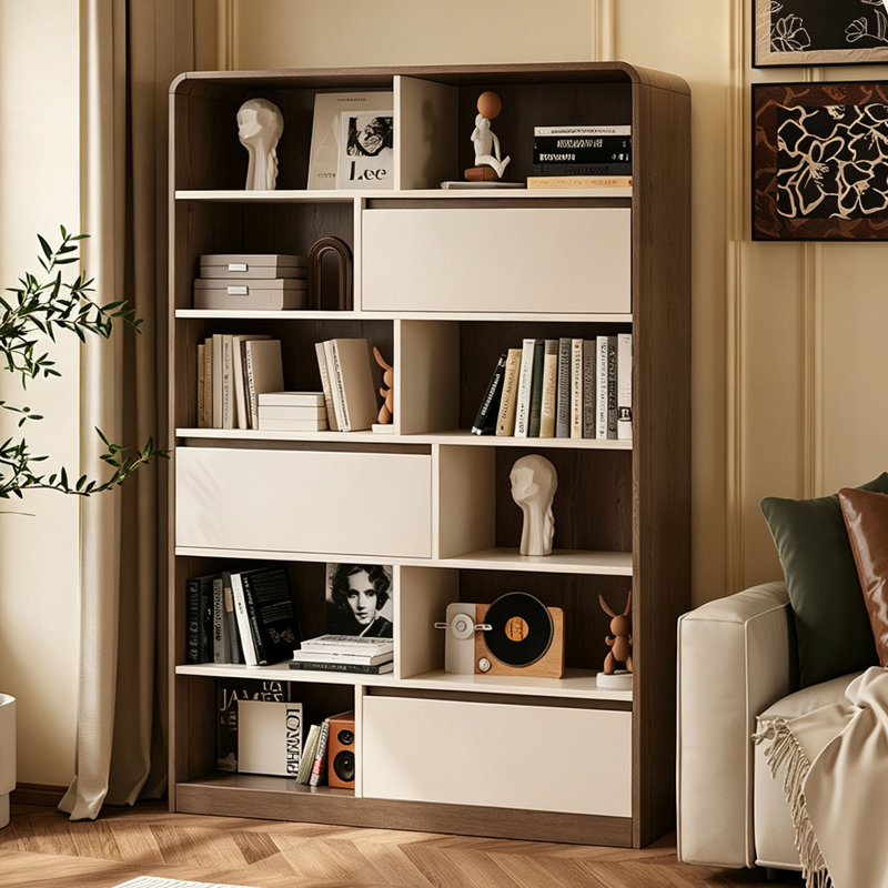 Bibliothèque simple sur pied