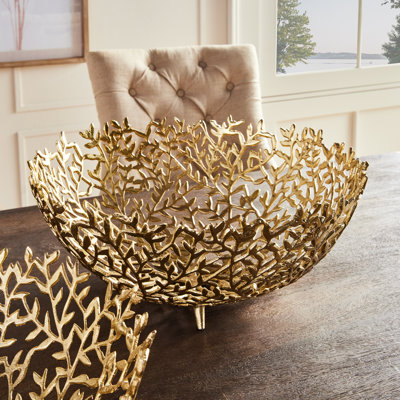 Javonne Aluminum Decorative Bowl 2