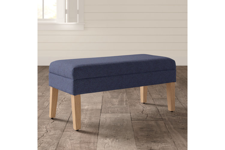 North Andover Decorative Upholstered Flip Top Storage Bench