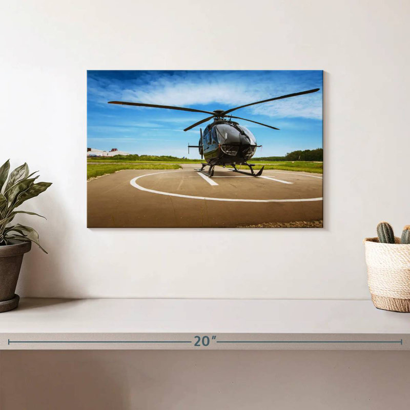 Mehar Helicopter, 8" H x 12" W