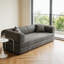 Canapé à compression de 78,8 po - Canapé-lit de plancher convertible avec accoudoirs à dossier coussiné, canapé-lit futon confortable, canapé modulaire désossé en velours côtelé gris pour le salon et la chambre à coucher-925796990