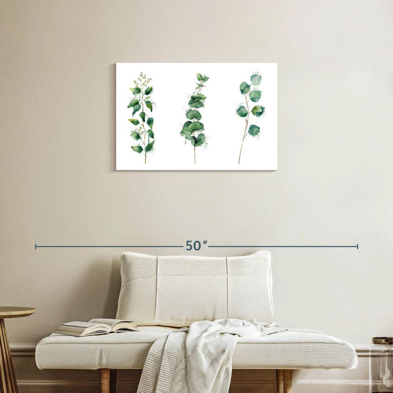 Harnek Lush Leaf Branches Splatter, H 20 po x l 30 po