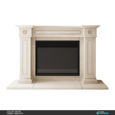 Berlin Concrete Fireplace Surround