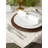 Itzhak Cotton Blend Striped Rectangle Placemat-582707617