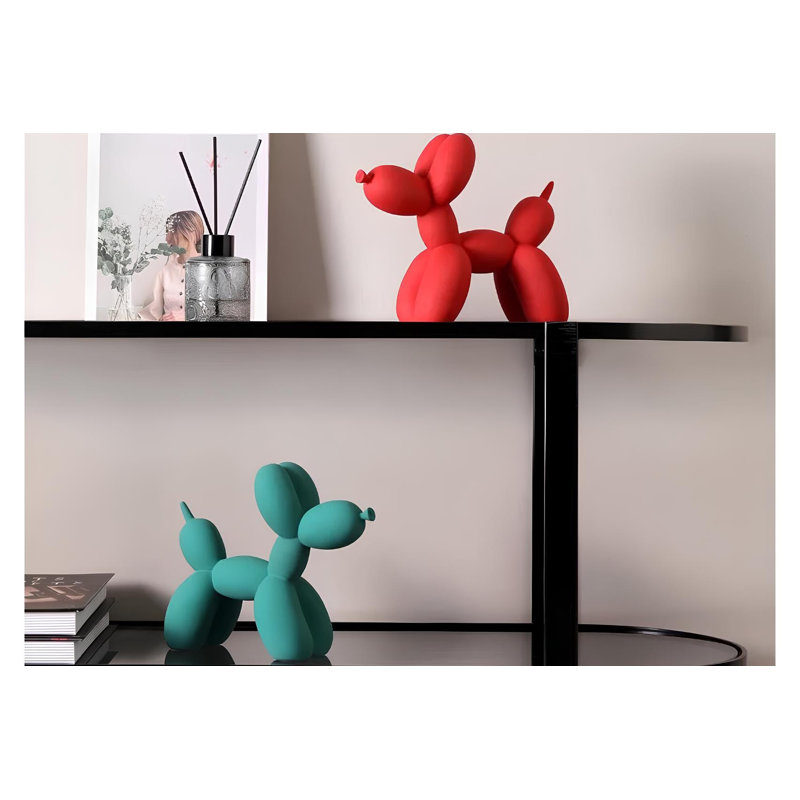 Jaffrey Figurines & Sculptures, Turquoise & Red