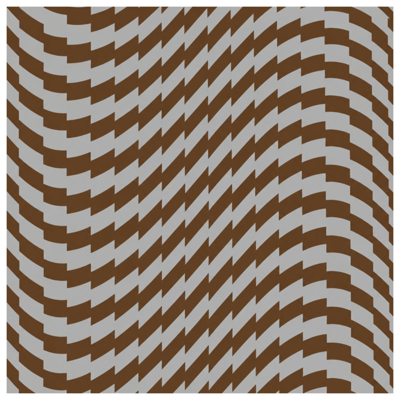 Tapisserie murale «Brown», H 68 po x l 80 po avec 4 œillets