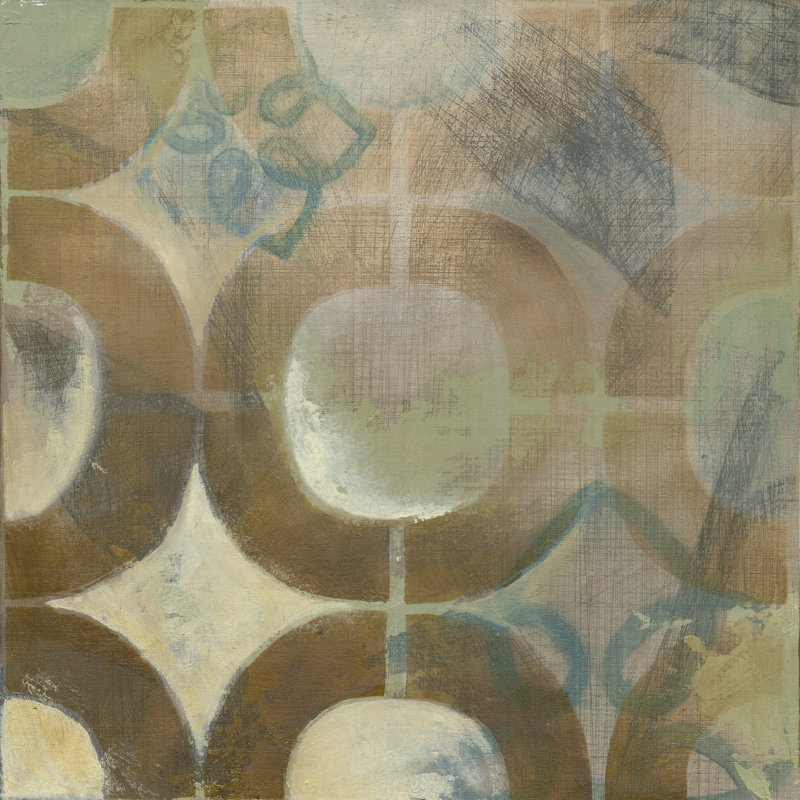 Garden Links V by Megan Meagher - Wrapped Canvas Painting, 91cm H x 91cm W x 3.8cm D