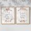 Souvenirs floraux - reproduction encadrée de qualité supérieure - prêt à être accroché - aucun clou requis - aucun clou requis-162549157-162549156