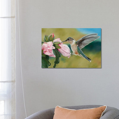 Tickled Pink by Camille Engel - Wrapped Canvas Painting