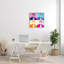 «Vivid Pop Style Portrait Squares» par Abcartattack-70682988-70682994