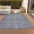 Machine Washable Indoor/Outdoor Xhevrie Blue Rug-2112160090