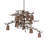 Esaul 12 - Light Dimmable Chandelier