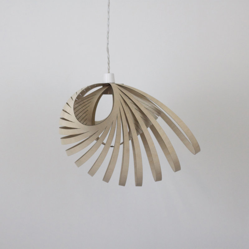 Nautica Plastic Novelty Pendant Shade, 43cm H x 53cm W x 53cm D