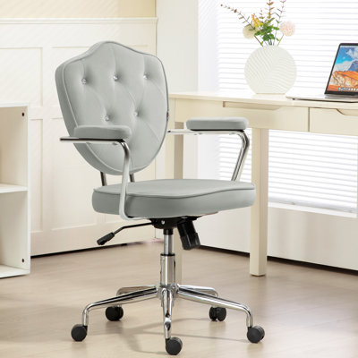 Mignon fauteuil de bureau personnel HOMcom