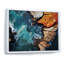 «Jairon Coastal Abstract Coastline II», reproduction sur toile-1016352830-1016352825