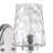 Saratoga 12" H 1-Light Steel Armed Vanity Sconce with Glass Shade -1842445832