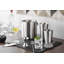 Double-Wall Stainless Steel Insulated Ice Bucket With Lid & Ice Tong [2.8 Liter] Included Strainer