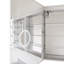 Pharmacie X32 pouces avec miroir, montage en surface ou encastré en aluminium, grand espace de rangement pour la salle de bain