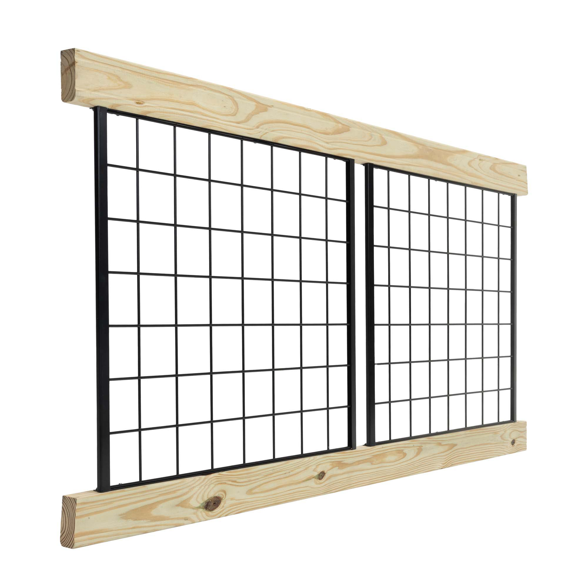 ProWood 6 Ft. Black Hog Wire Railing Kit Wayfair