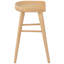 Counter Stool with Solid Wood Frame
